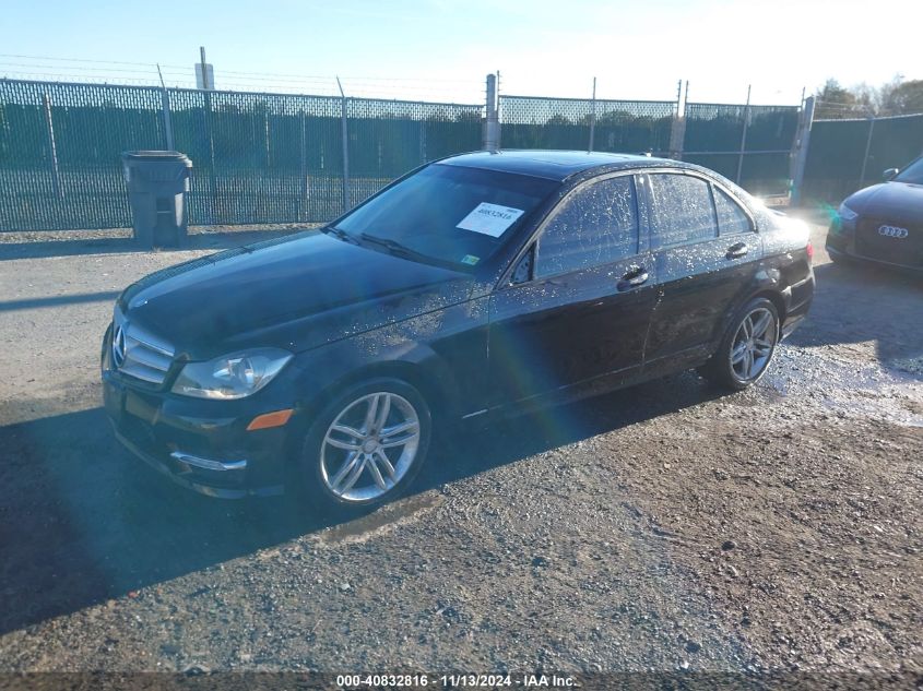 VIN WDDGF8AB4DG074021 2013 Mercedes-Benz C 300, Lux... no.2