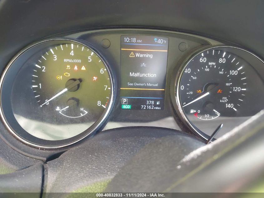VIN 5N1AT2MT4LC741519 2020 NISSAN ROGUE SV FWD