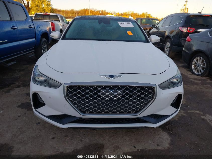 2019 Genesis G70 3.3T Advanced VIN: KMTG74LEXKU034534 Lot: 40832881