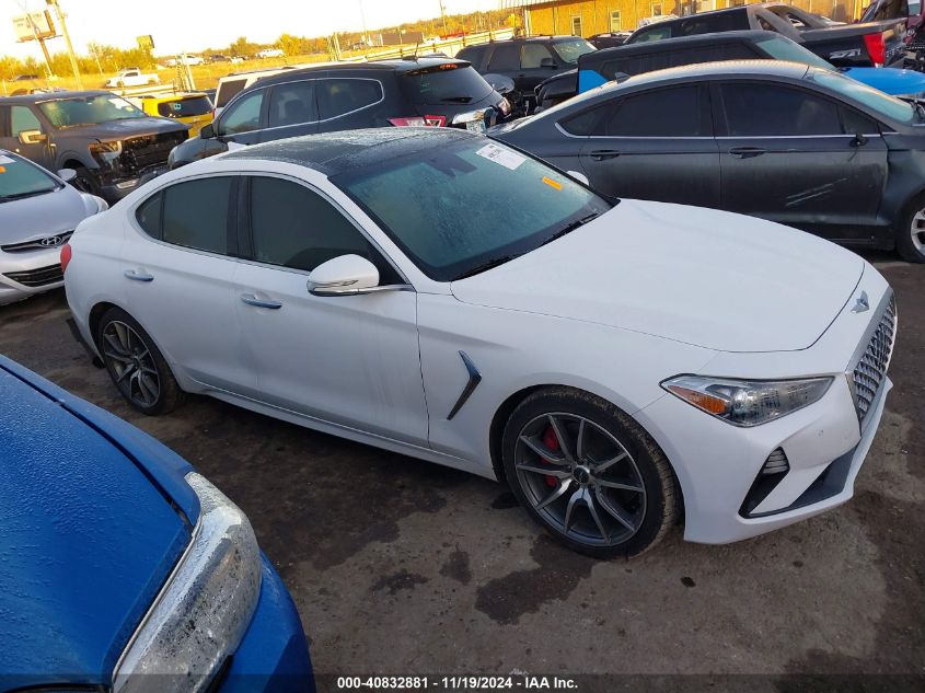 2019 Genesis G70 3.3T Advanced VIN: KMTG74LEXKU034534 Lot: 40832881