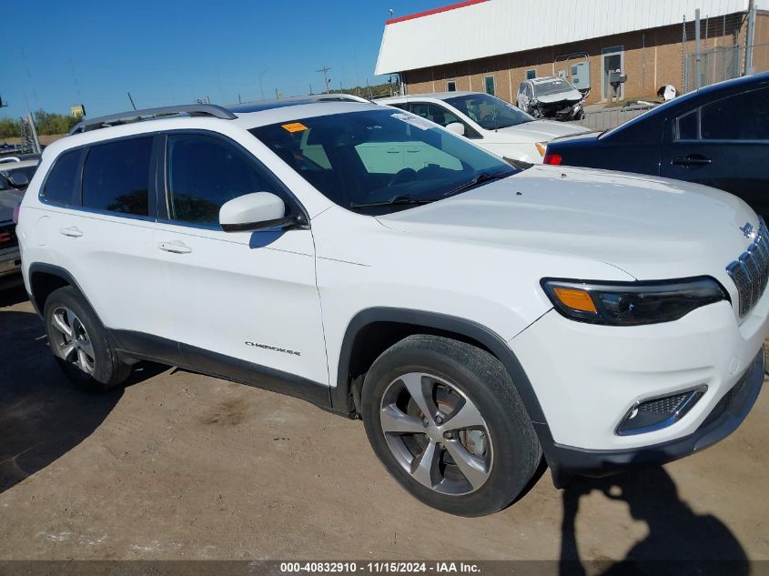 2020 Jeep Cherokee Limited 4X4 VIN: 1C4PJMDX8LD617282 Lot: 40832910