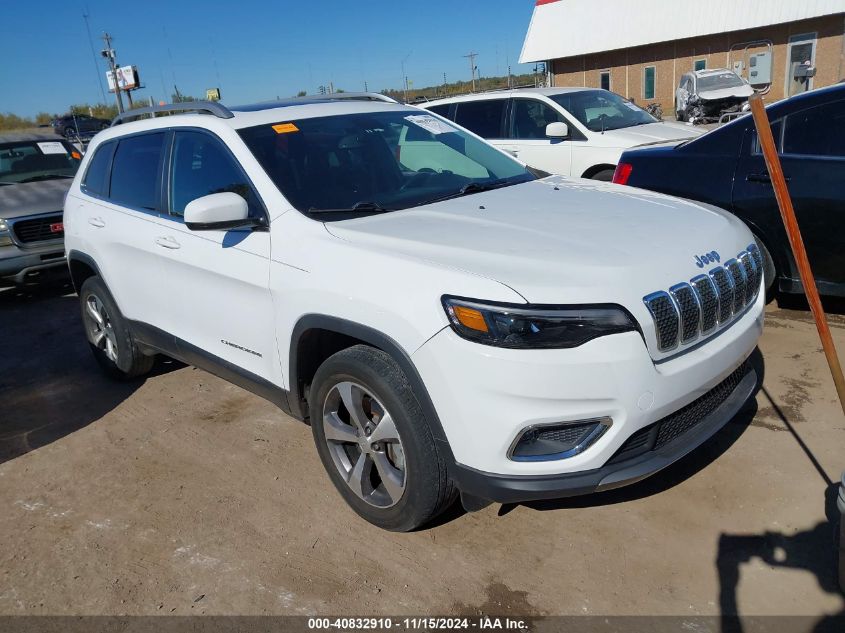 2020 Jeep Cherokee Limited 4X4 VIN: 1C4PJMDX8LD617282 Lot: 40832910