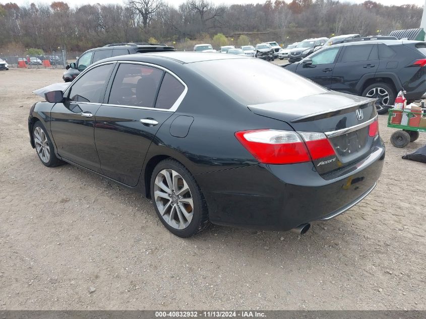 VIN 1HGCR2F51DA075678 2013 Honda Accord, Sport no.3