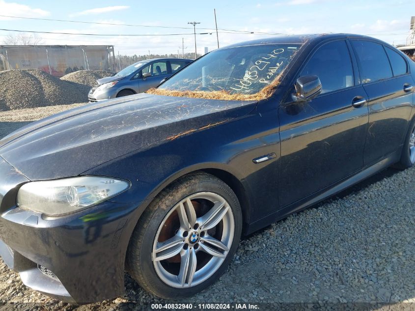 2013 BMW 550I VIN: WBAFR9C54DDX79748 Lot: 40832940