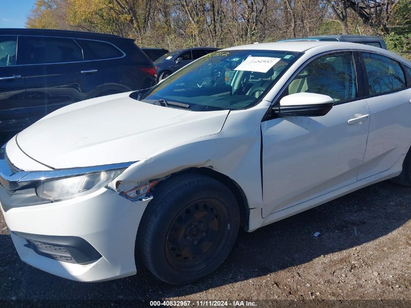 2016 Honda Civic Lx VIN: 19XFC2F57GE010963 Lot: 40832957