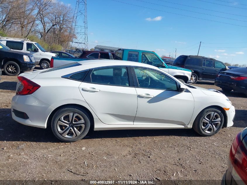 2016 Honda Civic Lx VIN: 19XFC2F57GE010963 Lot: 40832957