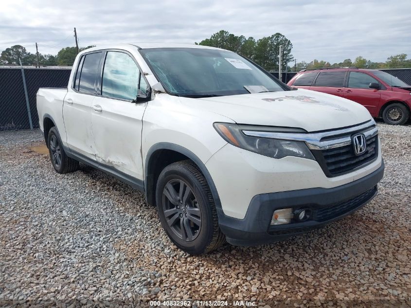 2018 Honda Ridgeline Sport VIN: 5FPYK3F1XJB001956 Lot: 40832962