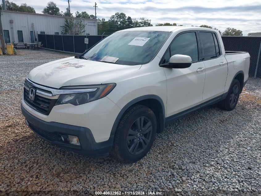 2018 Honda Ridgeline Sport VIN: 5FPYK3F1XJB001956 Lot: 40832962