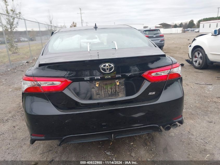 2019 Toyota Camry Se VIN: 4T1B11HK4KU842252 Lot: 40832985