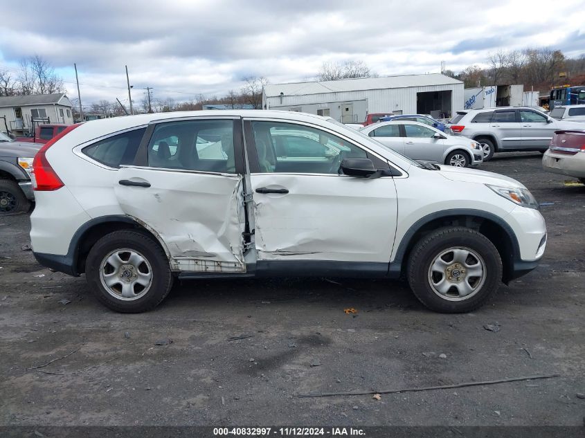 2016 Honda Cr-V Lx VIN: 5J6RM4H34GL051005 Lot: 40832997