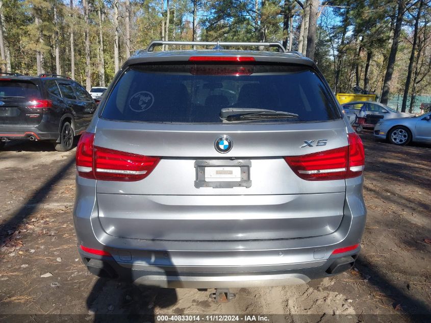 2015 BMW X5 xDrive50I VIN: 5UXKR6C57F0J77399 Lot: 40833014