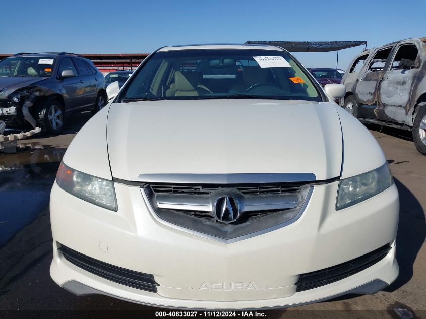 2006 Acura Tl VIN: 19UUA66256A020016 Lot: 40833027