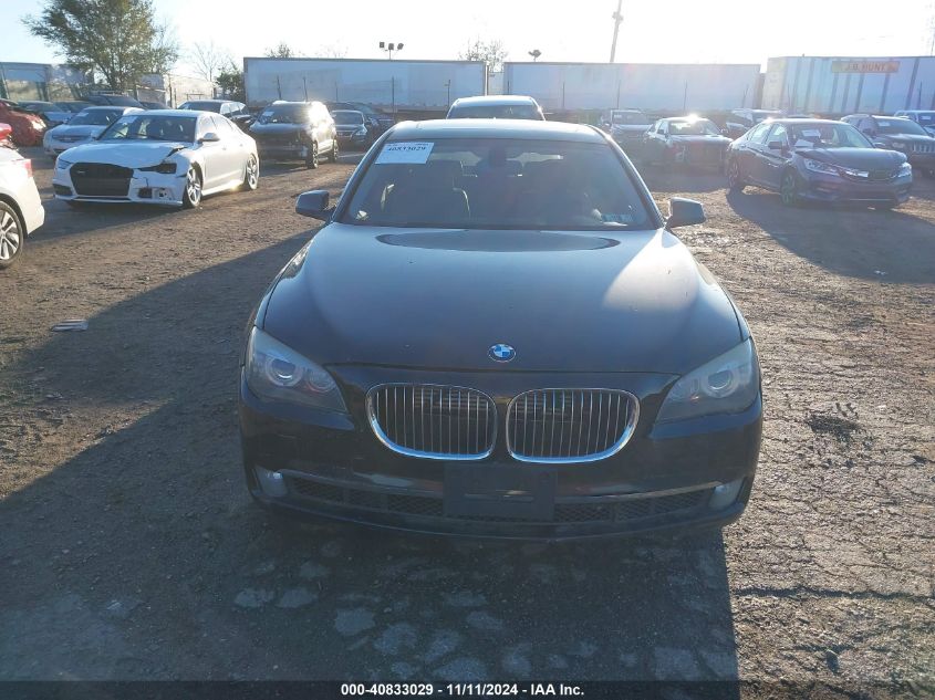 2012 BMW 750Li xDrive VIN: WBAKC8C51CC434725 Lot: 40833029