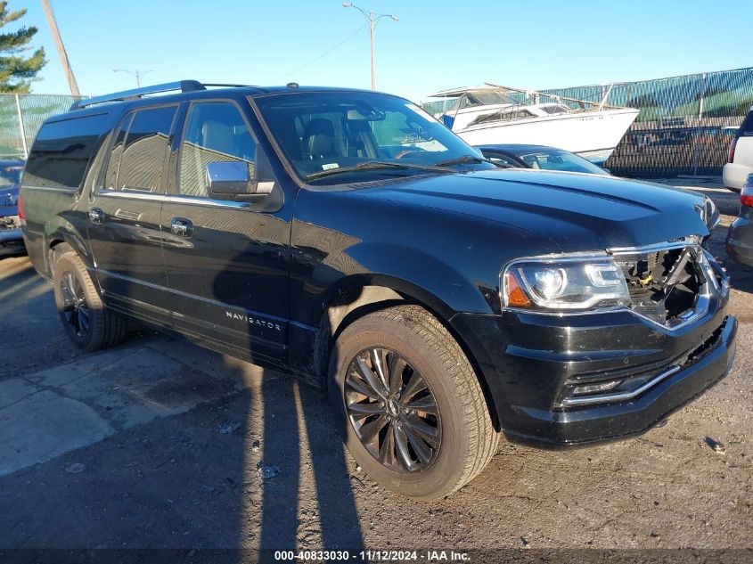 2017 Lincoln Navigator L Select VIN: 5LMJJ3JT5HEL07439 Lot: 40833030