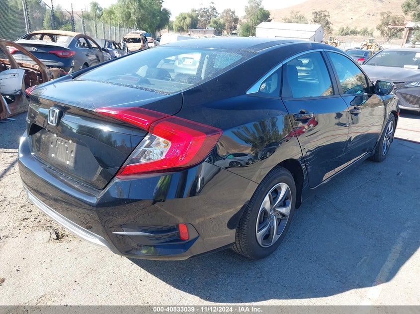 VIN 2HGFC2F67MH502046 2021 HONDA CIVIC LX