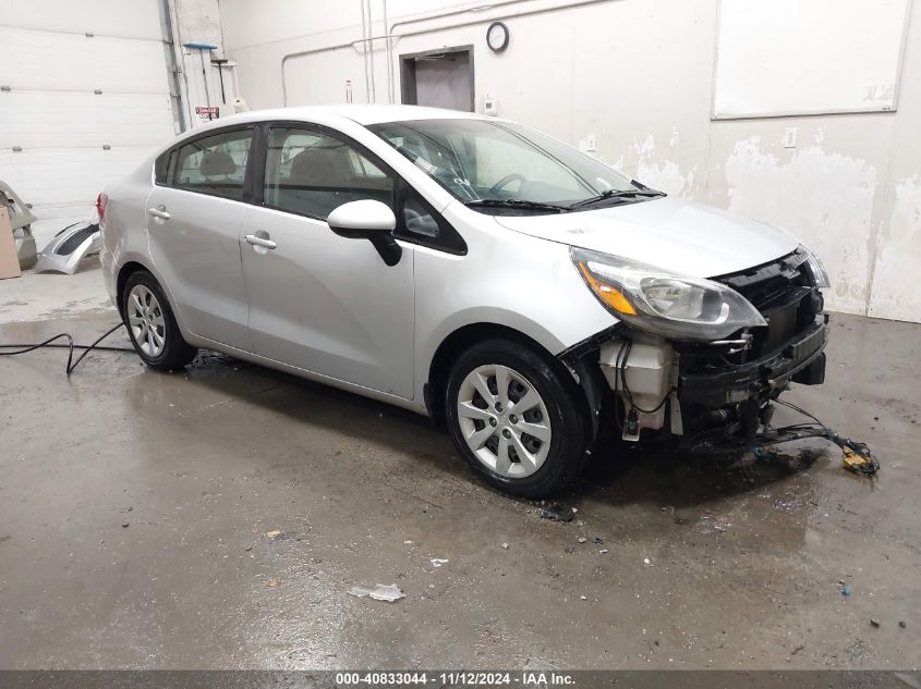 2016 Kia Rio Lx VIN: KNADM4A30G6634158 Lot: 40833044