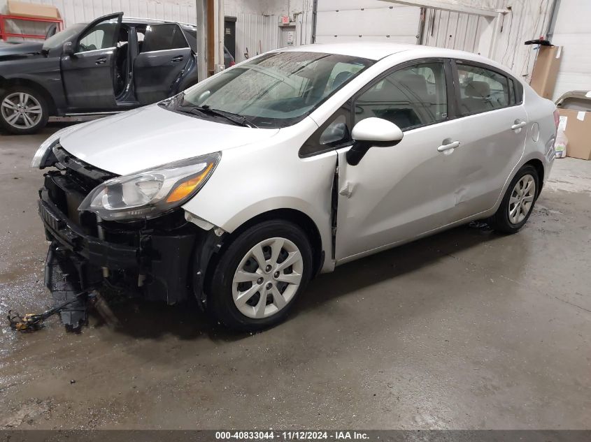 2016 Kia Rio Lx VIN: KNADM4A30G6634158 Lot: 40833044