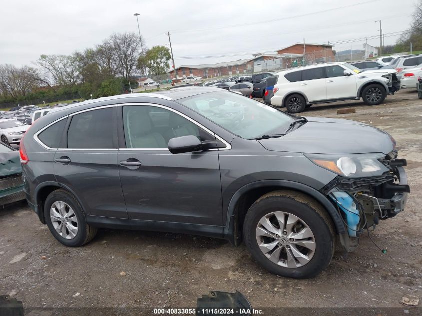 2013 Honda Cr-V Ex-L VIN: 2HKRM3H79DH502027 Lot: 40833055