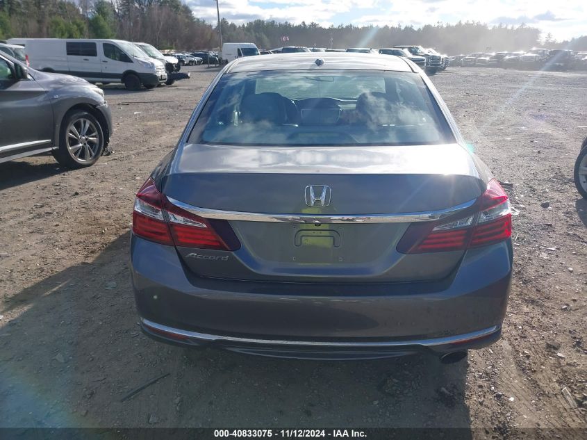 2017 Honda Accord Ex-L VIN: 1HGCR2F86HA088331 Lot: 40833075