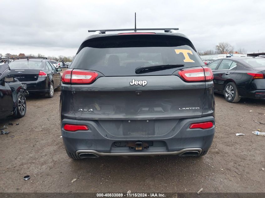 2015 Jeep Cherokee Limited VIN: 1C4PJMDS3FW598783 Lot: 40833089