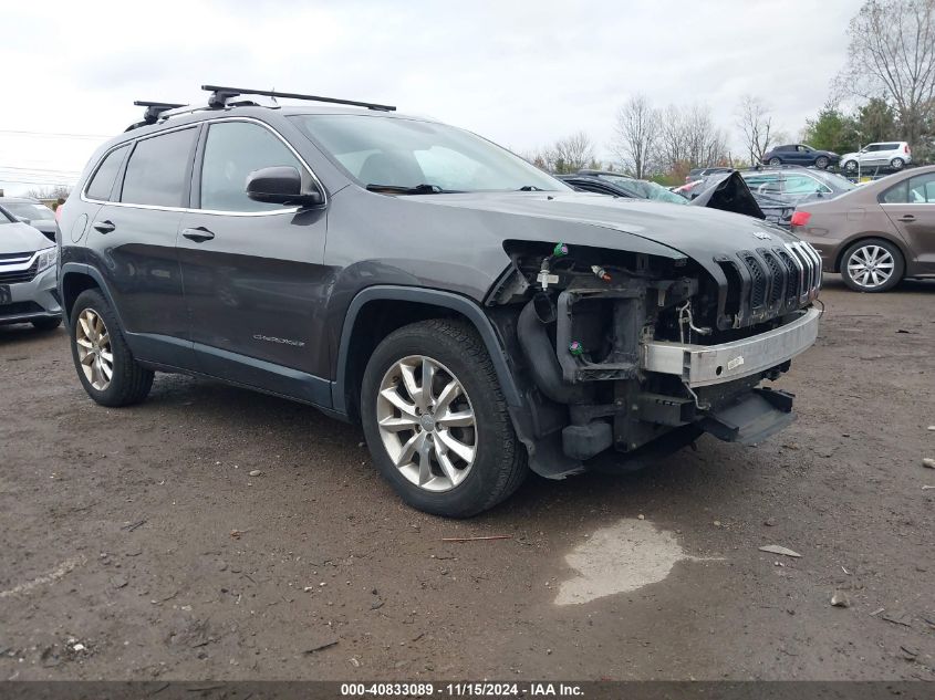 2015 Jeep Cherokee Limited VIN: 1C4PJMDS3FW598783 Lot: 40833089