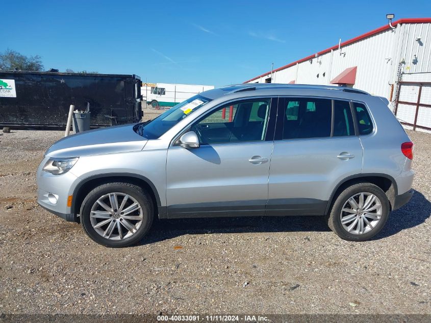 2011 Volkswagen Tiguan S/Se/Sel VIN: WVGBV7AX7BW503874 Lot: 40833091