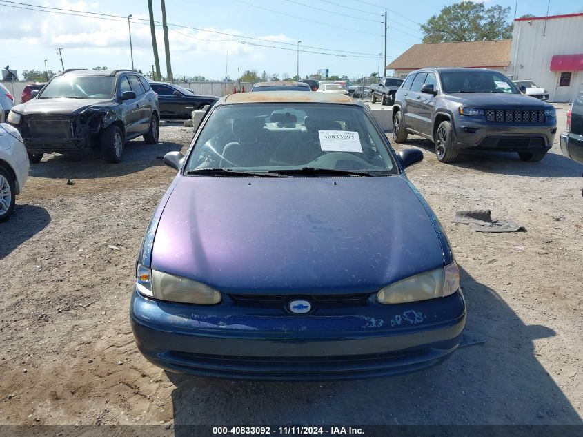 2001 Chevrolet Prizm VIN: 1Y1SK52861Z448478 Lot: 40833092