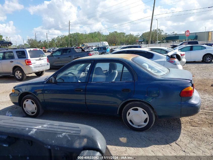 2001 Chevrolet Prizm VIN: 1Y1SK52861Z448478 Lot: 40833092