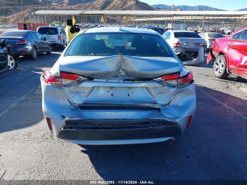 2020 Toyota Corolla Le VIN: 5YFEPRAE5LP069714 Lot: 40833093