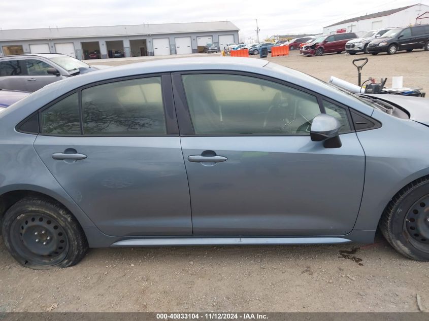 2020 Toyota Corolla Le VIN: JTDEPRAE2LJ101037 Lot: 40833104