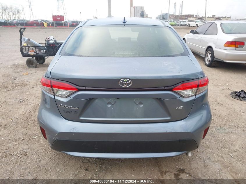 2020 Toyota Corolla Le VIN: JTDEPRAE2LJ101037 Lot: 40833104