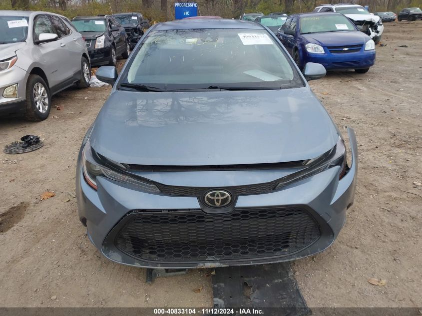 2020 Toyota Corolla Le VIN: JTDEPRAE2LJ101037 Lot: 40833104