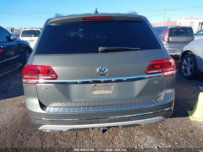 2018 Volkswagen Atlas 3.6L V6 Sel VIN: 1V2ER2CAXJC593764 Lot: 40833109