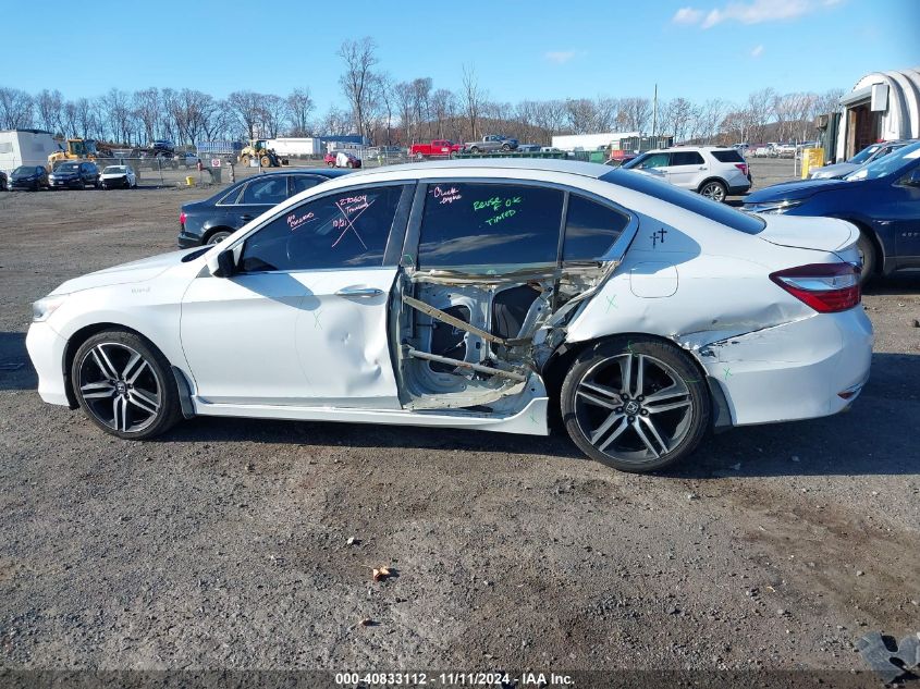 2017 Honda Accord Sport Se VIN: 1HGCR2F1XHA200311 Lot: 40833112