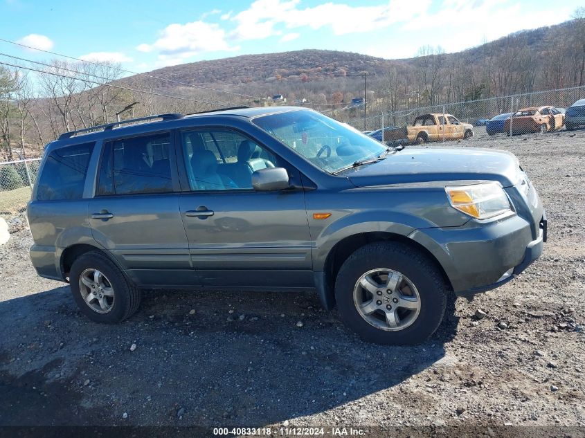 2007 Honda Pilot Ex-L VIN: 5FNYF18697B013499 Lot: 40833118