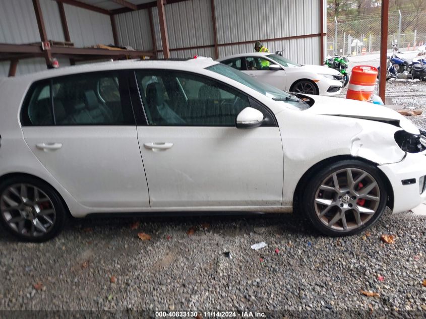 2013 Volkswagen Gti Drivers Edition VIN: WVWHD7AJXDW135948 Lot: 40833130