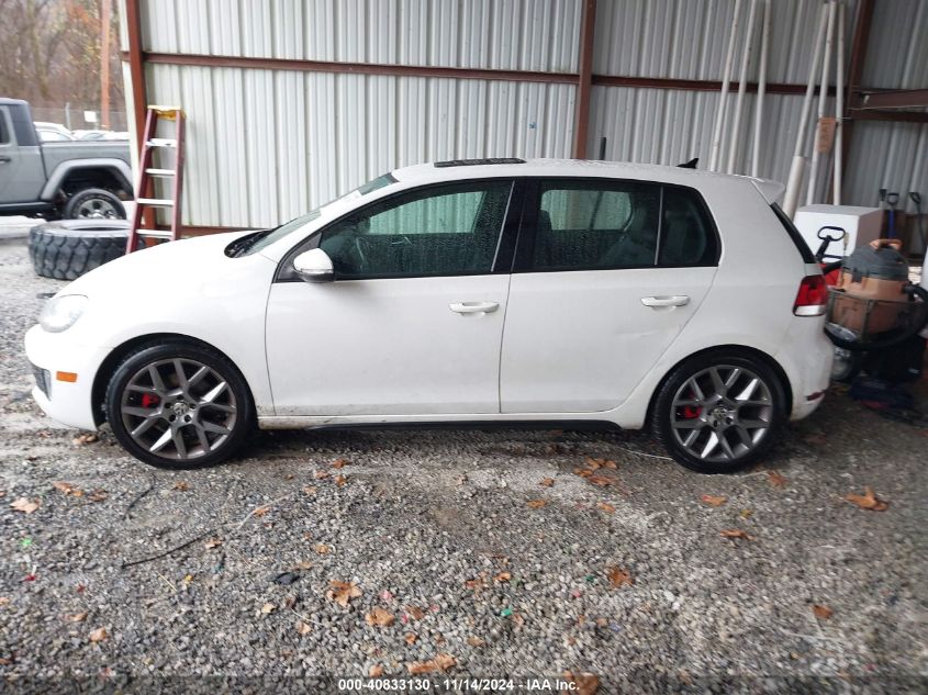 2013 Volkswagen Gti Drivers Edition VIN: WVWHD7AJXDW135948 Lot: 40833130