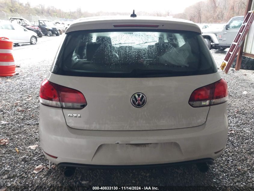 2013 Volkswagen Gti Drivers Edition VIN: WVWHD7AJXDW135948 Lot: 40833130