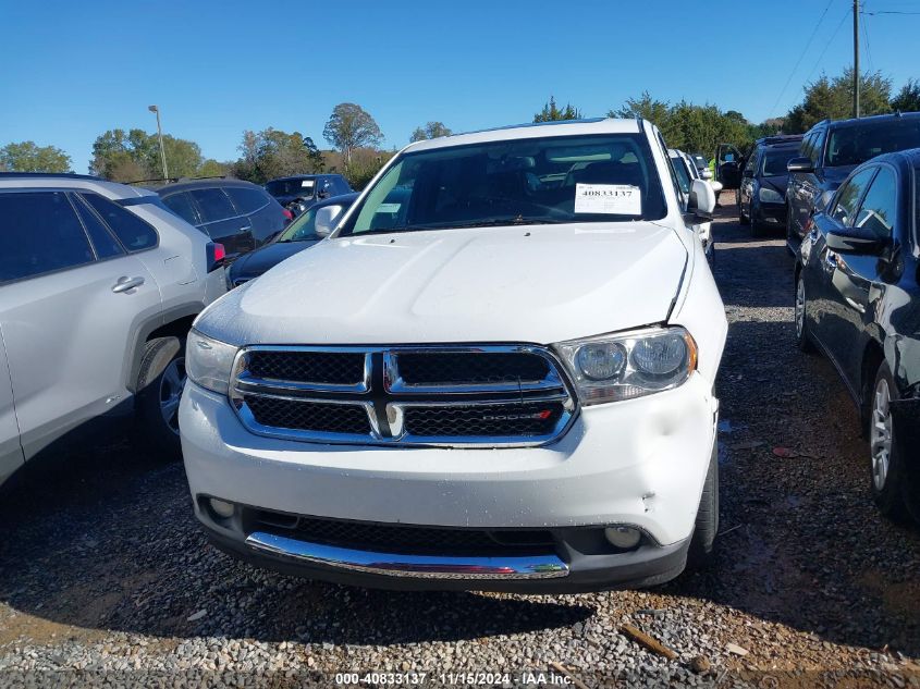 2013 Dodge Durango Sxt VIN: 1C4RDJAG6DC651490 Lot: 40833137