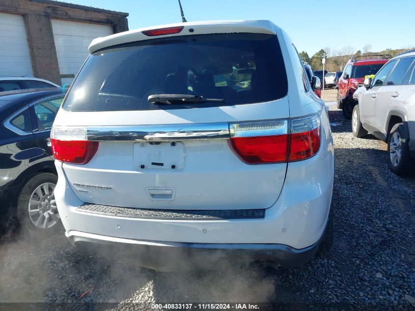 2013 Dodge Durango Sxt VIN: 1C4RDJAG6DC651490 Lot: 40833137