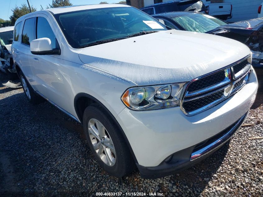 VIN 1C4RDJAG6DC651490 2013 Dodge Durango, Sxt no.1