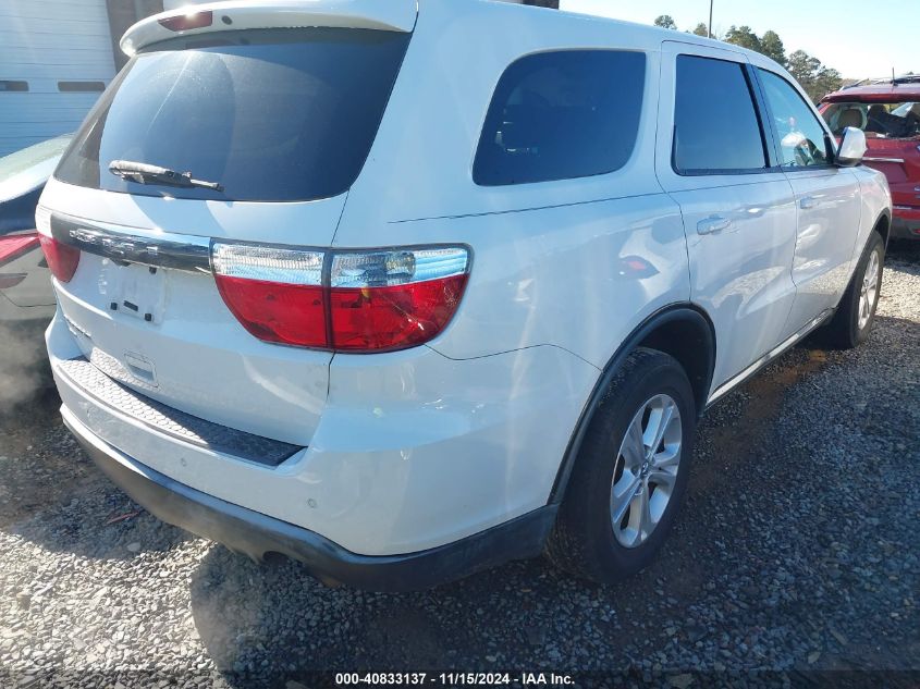 VIN 1C4RDJAG6DC651490 2013 Dodge Durango, Sxt no.4