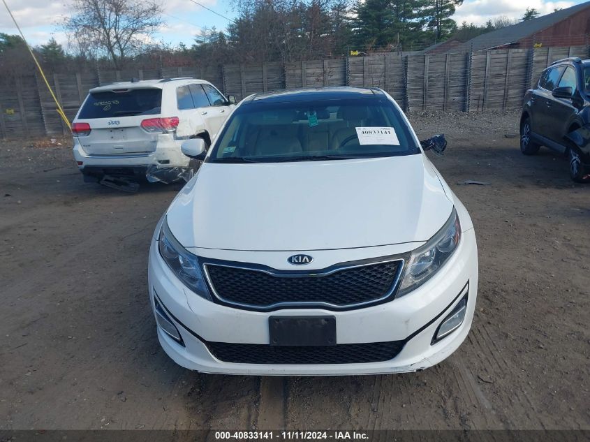 2015 Kia Optima Ex VIN: 5XXGN4A70FG375638 Lot: 40833141