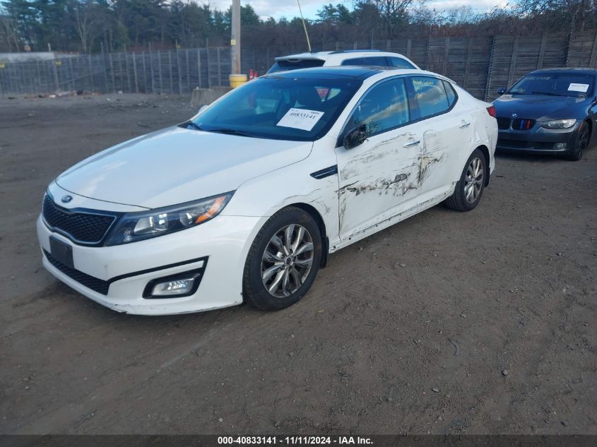 2015 Kia Optima Ex VIN: 5XXGN4A70FG375638 Lot: 40833141