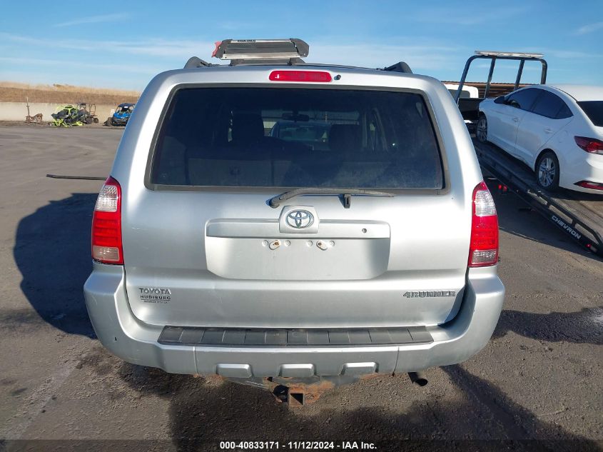 2007 Toyota 4Runner Sport V6 VIN: JTEBU14R170112016 Lot: 40833171