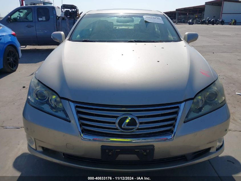 2011 Lexus Es 350 VIN: JTHBK1EG4B2468012 Lot: 40833176