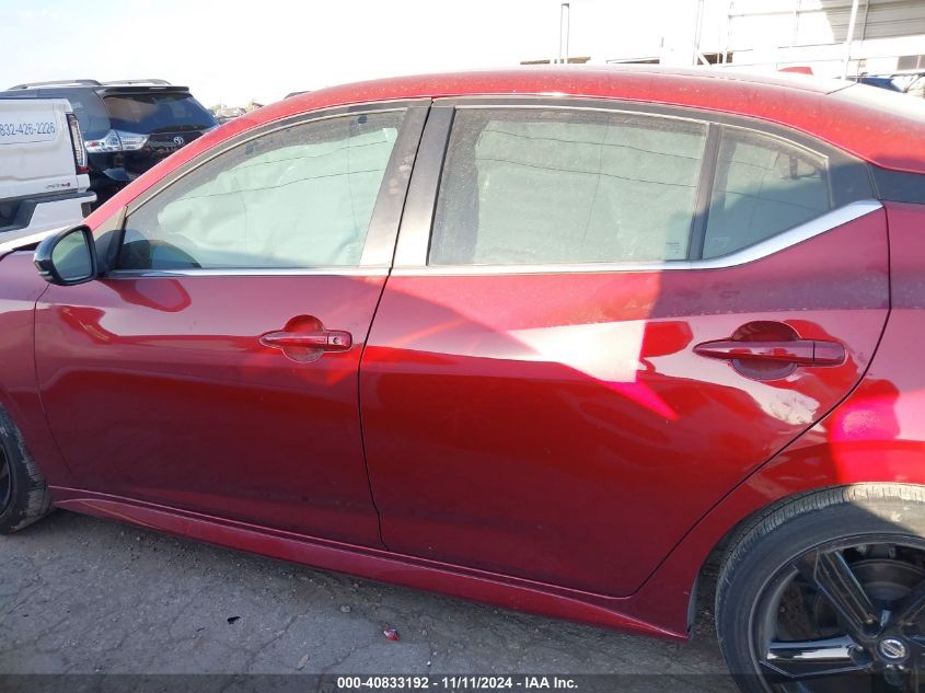 2023 Nissan Sentra Sr Xtronic Cvt VIN: 3N1AB8DV2PY236025 Lot: 40833192