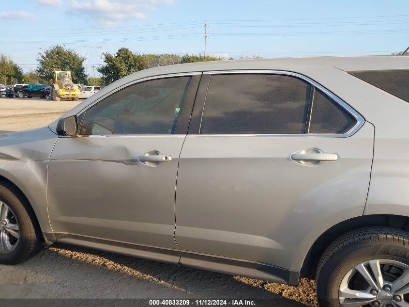 2015 Chevrolet Equinox Ls VIN: 2GNALAEK3F6427823 Lot: 40833209