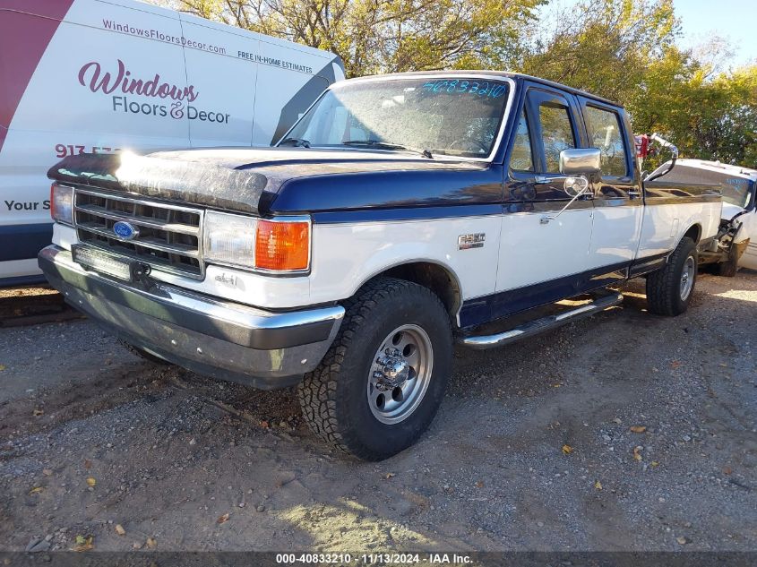 1989 Ford F350 VIN: 2FTJW35G0KCA86321 Lot: 40833210