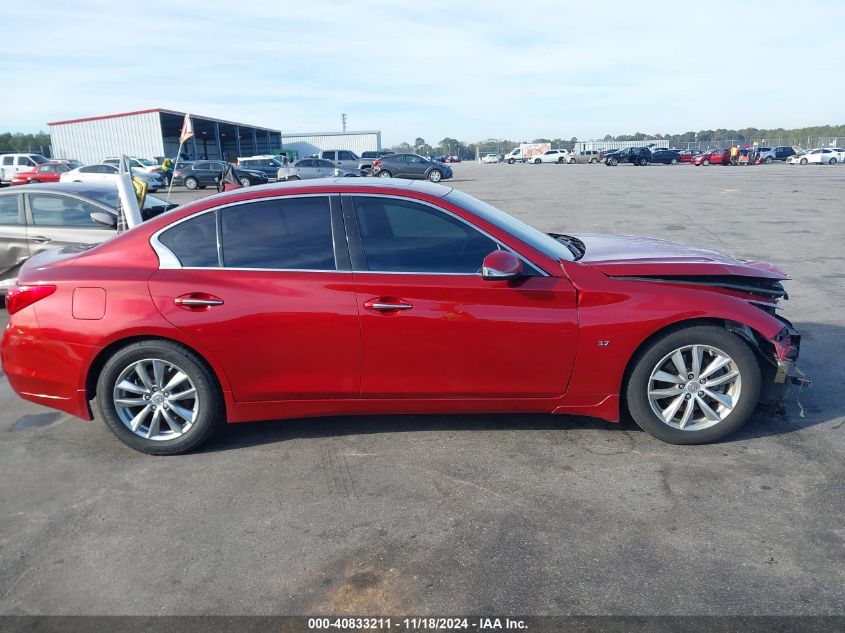 2014 Infiniti Q50 Premium VIN: JN1BV7AP2EM672448 Lot: 40833211